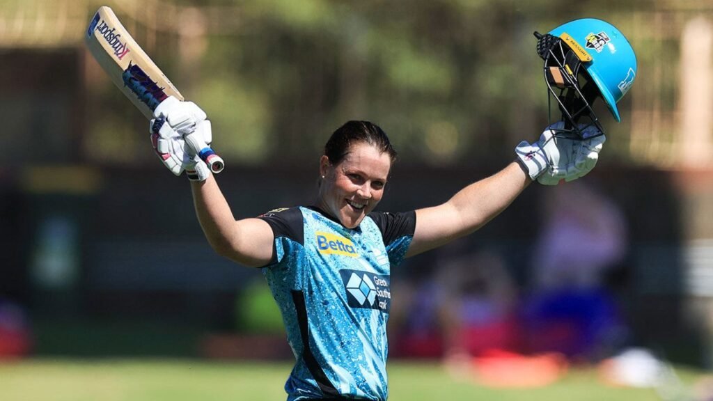 Grace Harris and her broken bat break new WBBL record with 136 not out

 – Gudstory