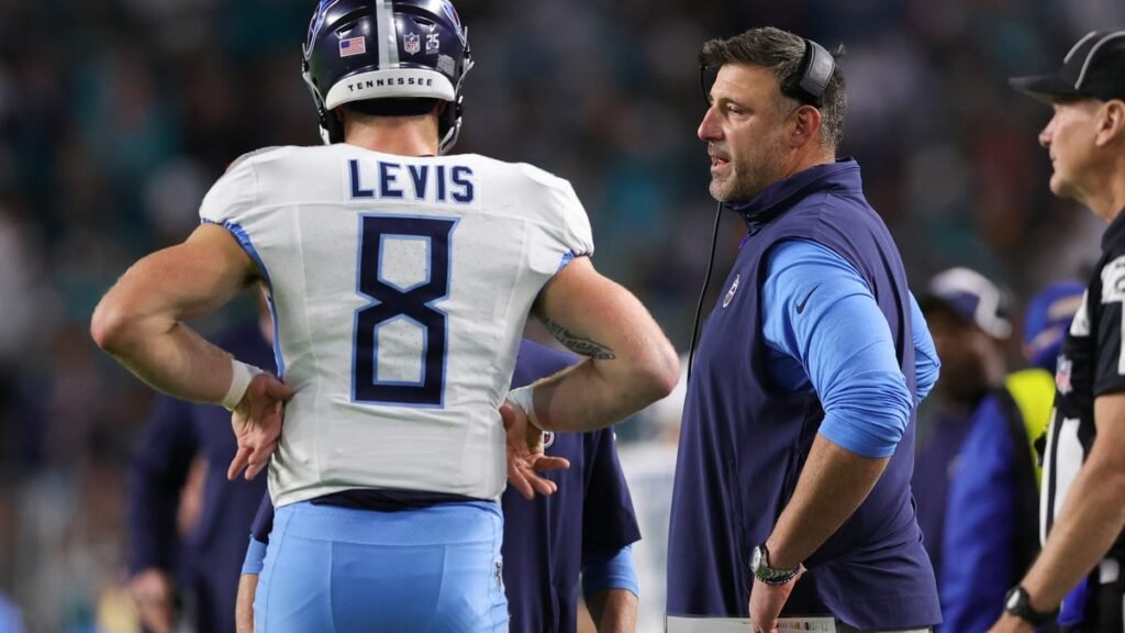 Mike Vrabel wants Will Levis not to try to move defenders

 – Gudstory