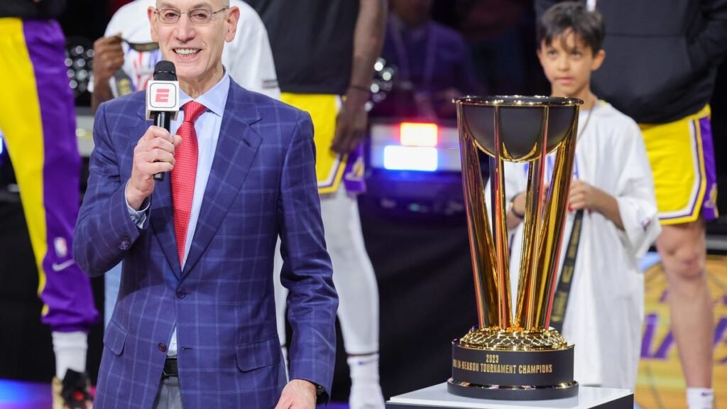 The NBA In-Season tournament crowd looked like the crowds in the bubble

 – Gudstory